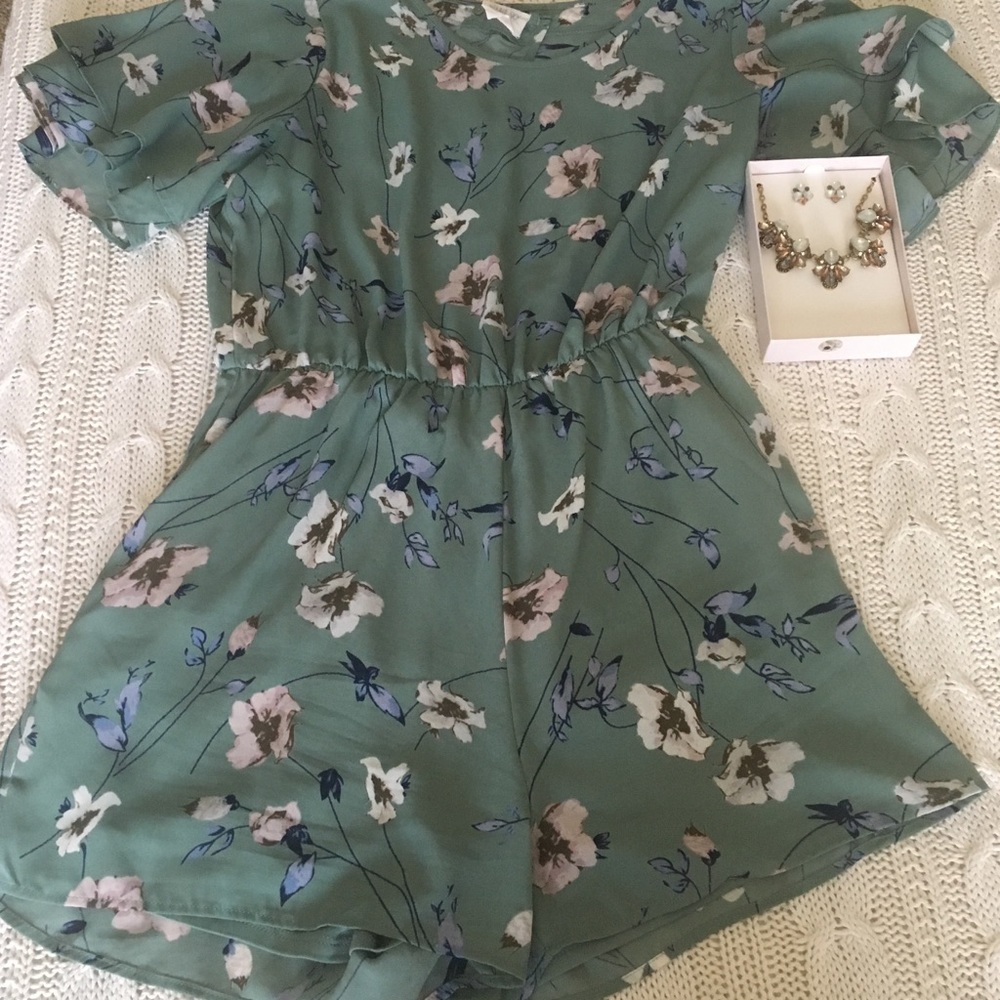 Floral Romper